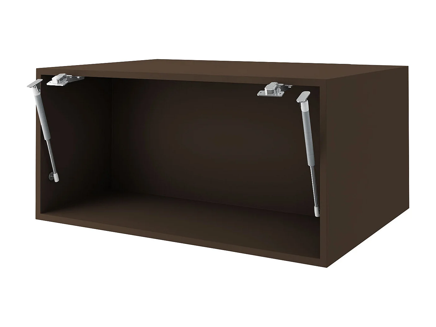 AUFSATZSCHRANK Essen W6B/90 Grau Hochglanz / Lava Matt 90 / 59 / 36cm