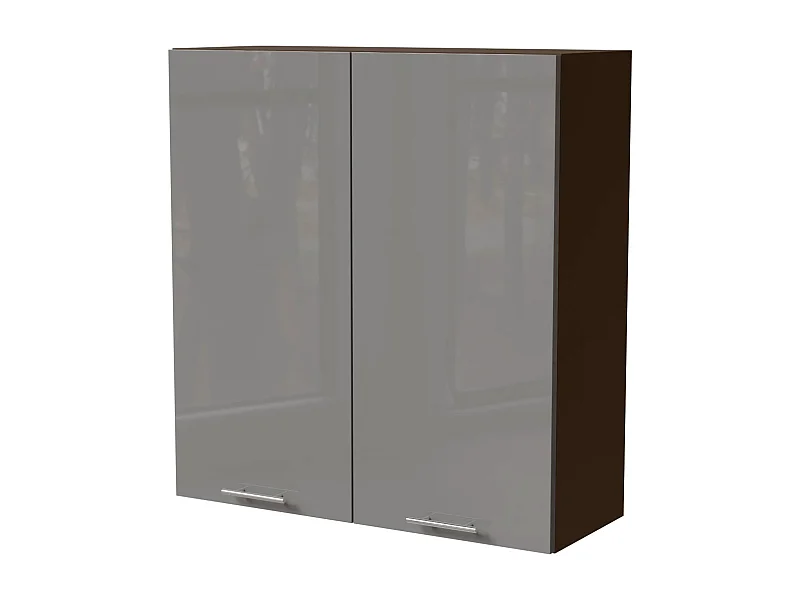 HÄNGESCHRANK Essen W4/90 Grau Hochglanz / Lava Matt 90 / 32,5 / 96cm