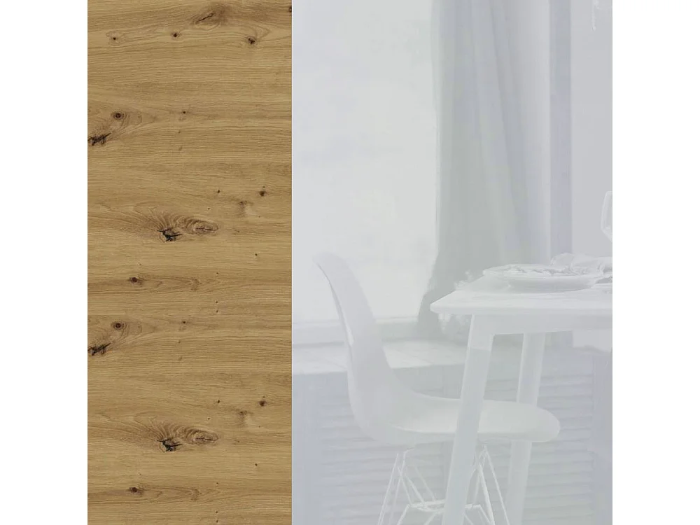 KÜCHENHÄNGESCHRANK Essen W3/60 Grau Hochglanz / Eiche Artisan Matt 60 / 32,5 / 72cm