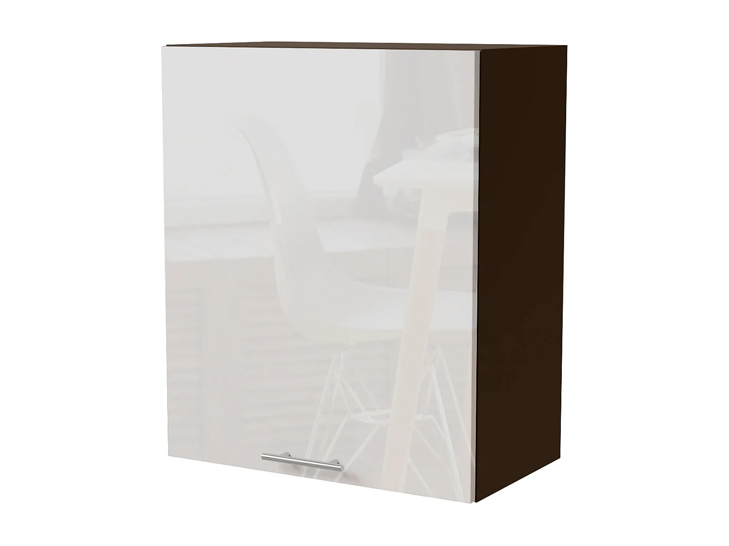 KÜCHENHÄNGESCHRANK Essen W2/60 Weiß Hochglanz / Lava Matt 60 / 32,5 / 72cm
