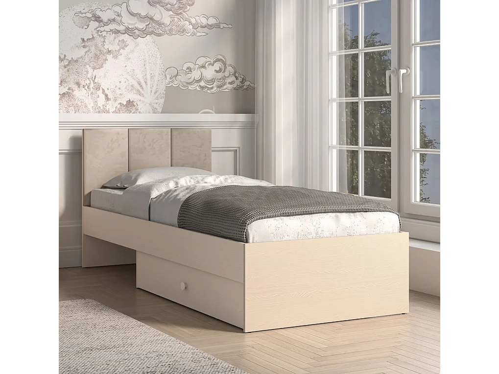 BETT Mevel Wüstensand 94 / 207 / 90cm