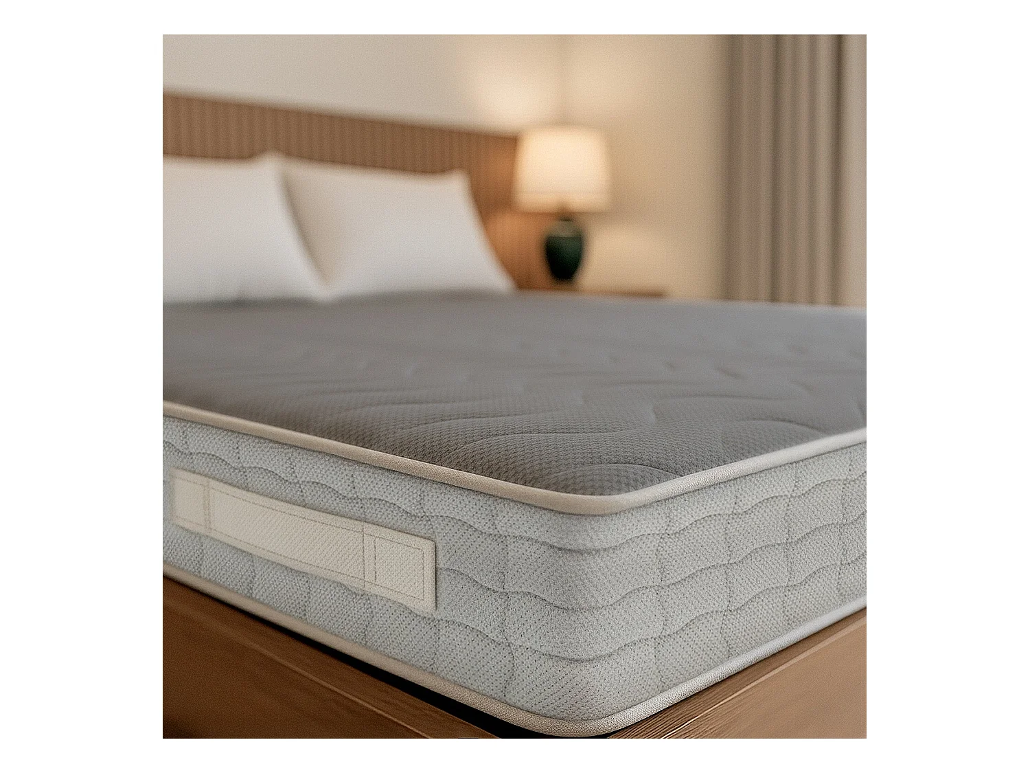 Doppelmatratze 180x200 Memory 9 Zonen H25 cm Orthopädisch Atmungsaktiv Antiallergisch