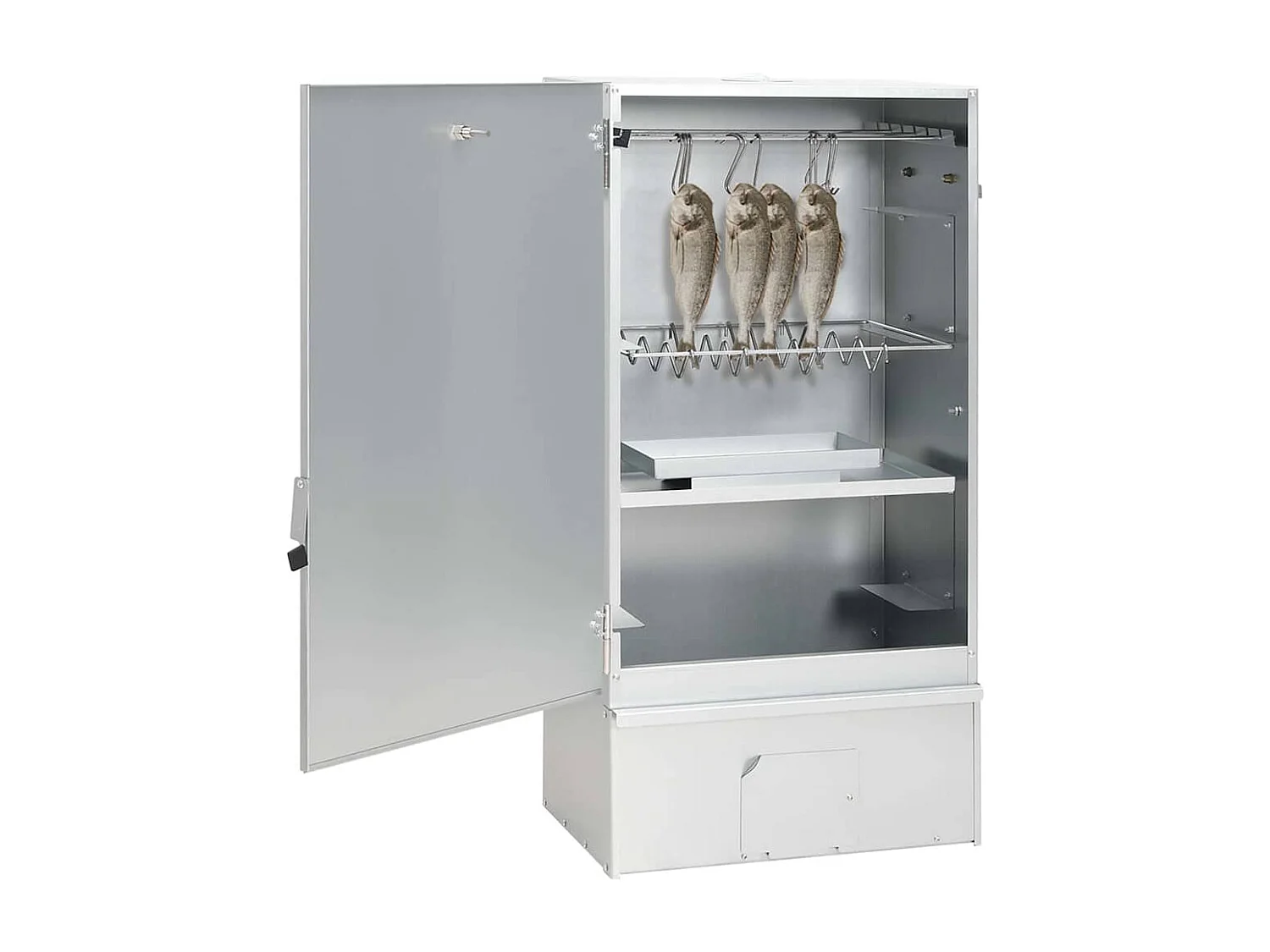 Forno Affumicatore BBQ Generatore Fumo Freddo Acciaio Zincato