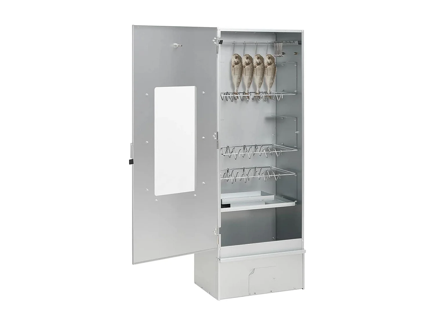 Forno Affumicatore BBQ Generatore Fumo Freddo Acciaio Zincato