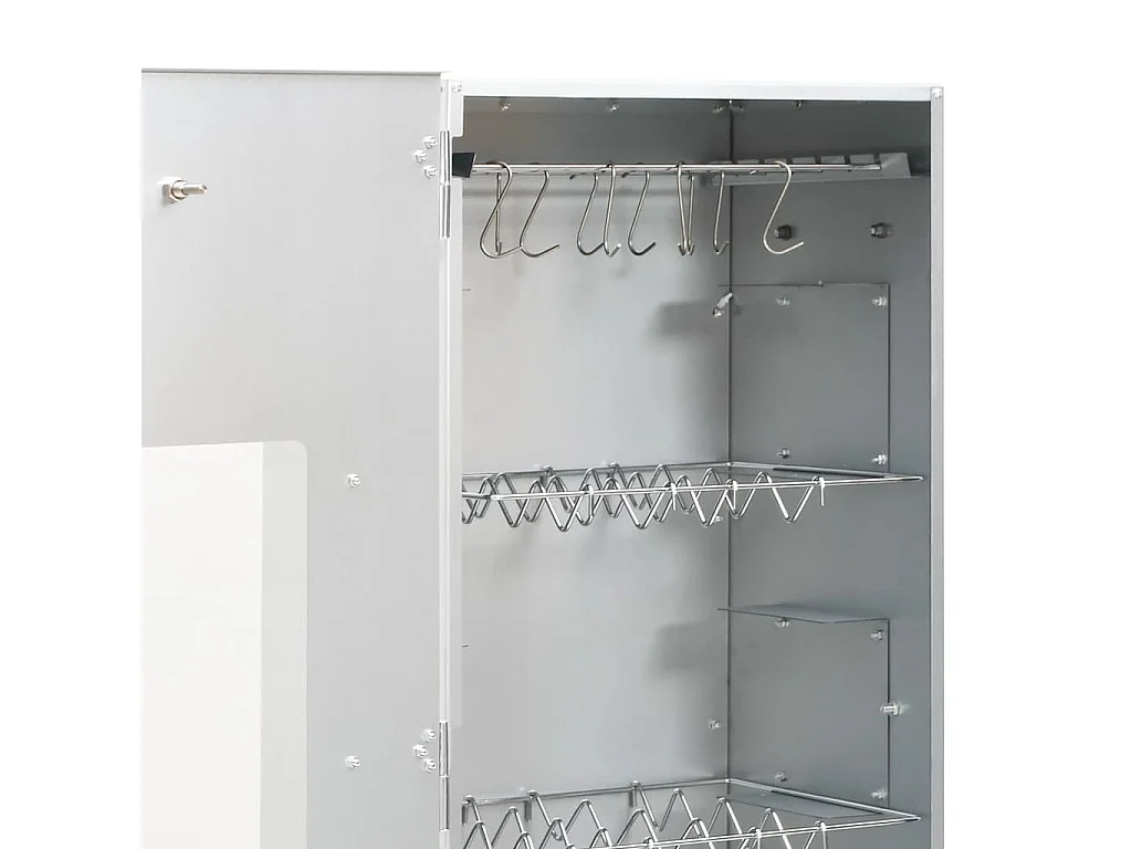 Forno Affumicatore BBQ Generatore Fumo Freddo Acciaio Zincato