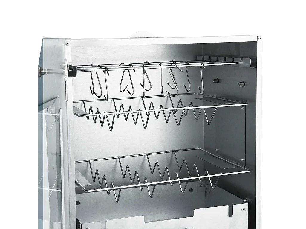 Horno ahumador de BBQ con generador humo frío acero galvanizado
