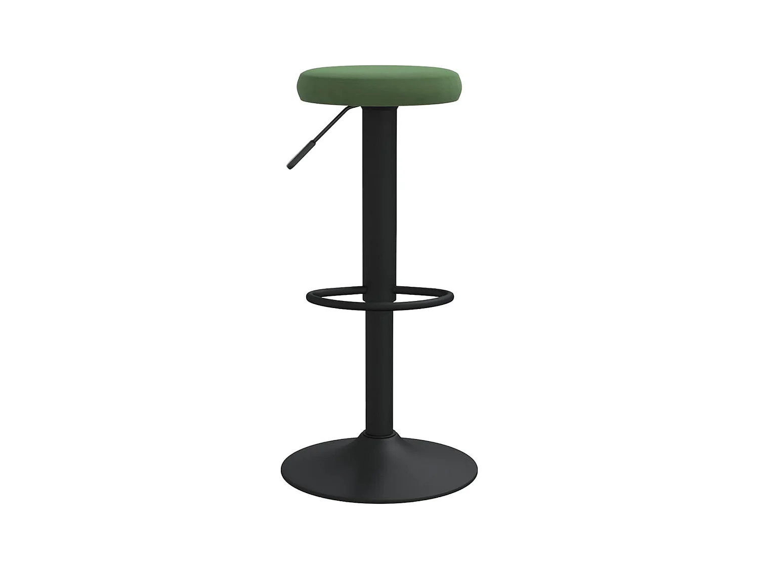 Bancos de bar 2 pcs veludo verde-escuro