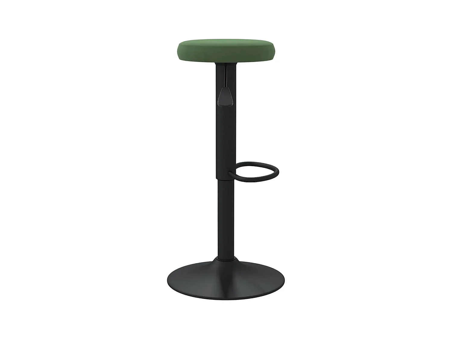 Bancos de bar 2 pcs veludo verde-escuro