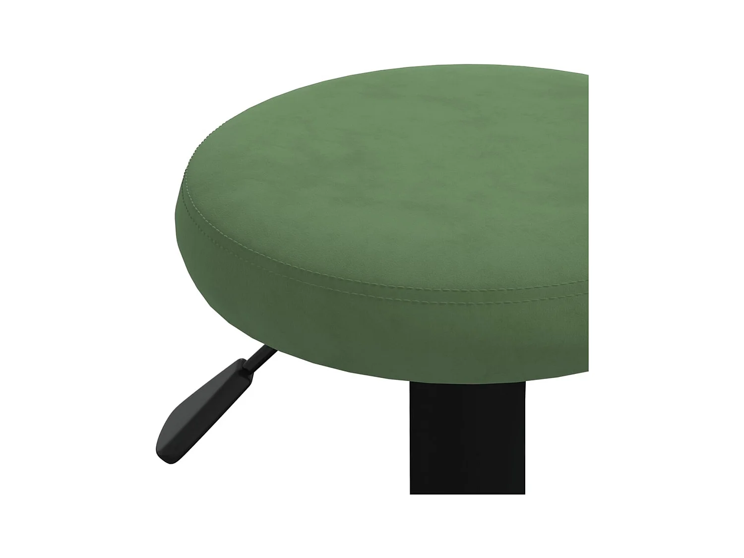 Bancos de bar 2 pcs veludo verde-escuro