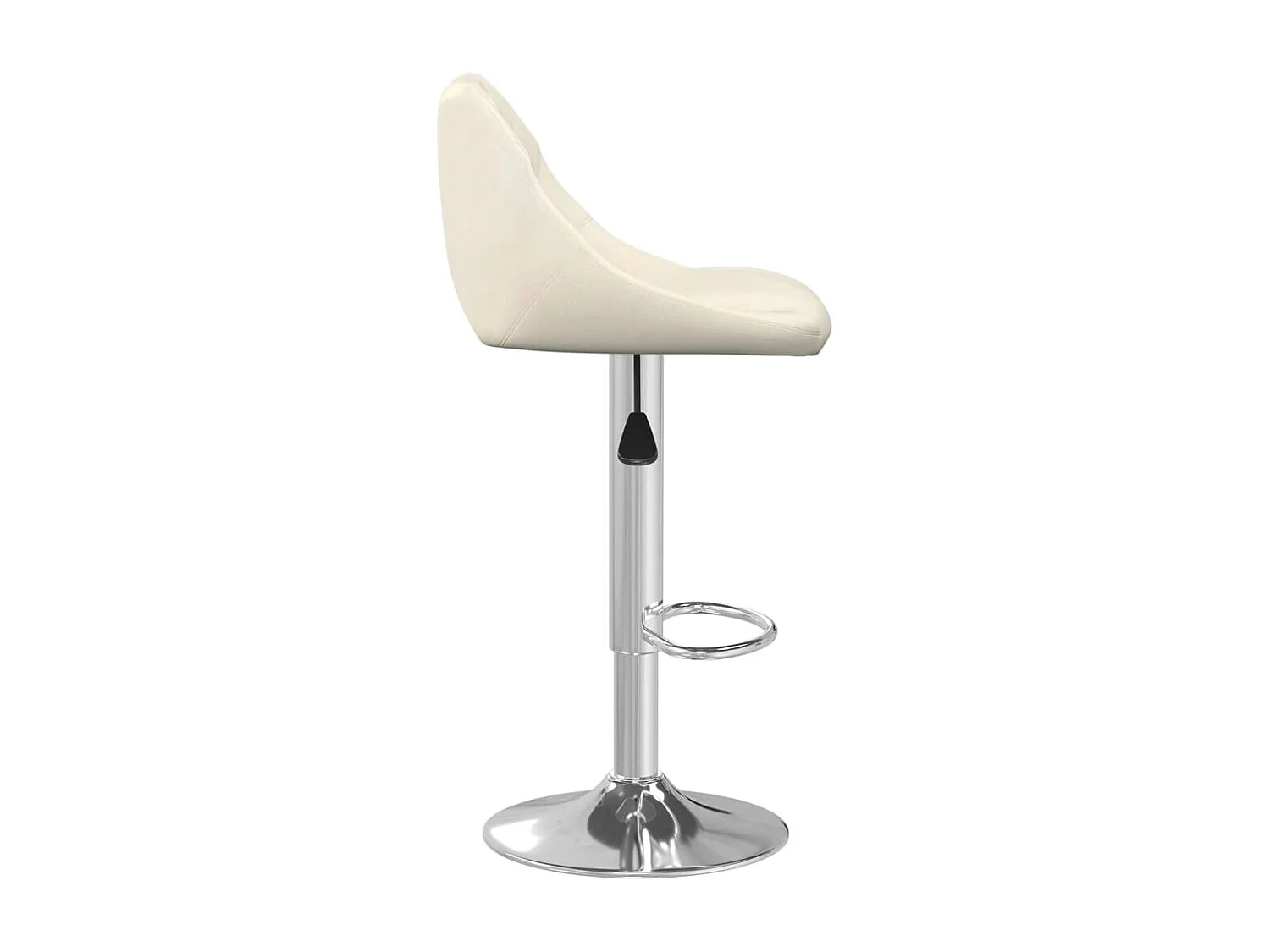 Tabouret de bar Crème Velours