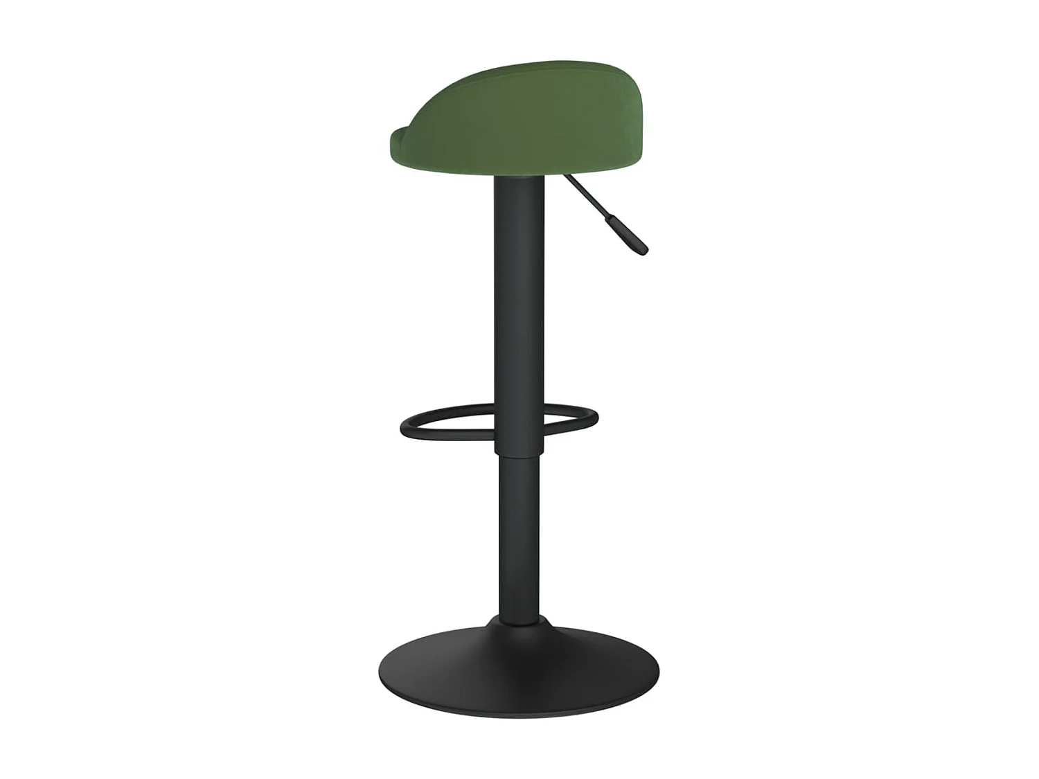 Tabouret de bar Vert foncé Velours