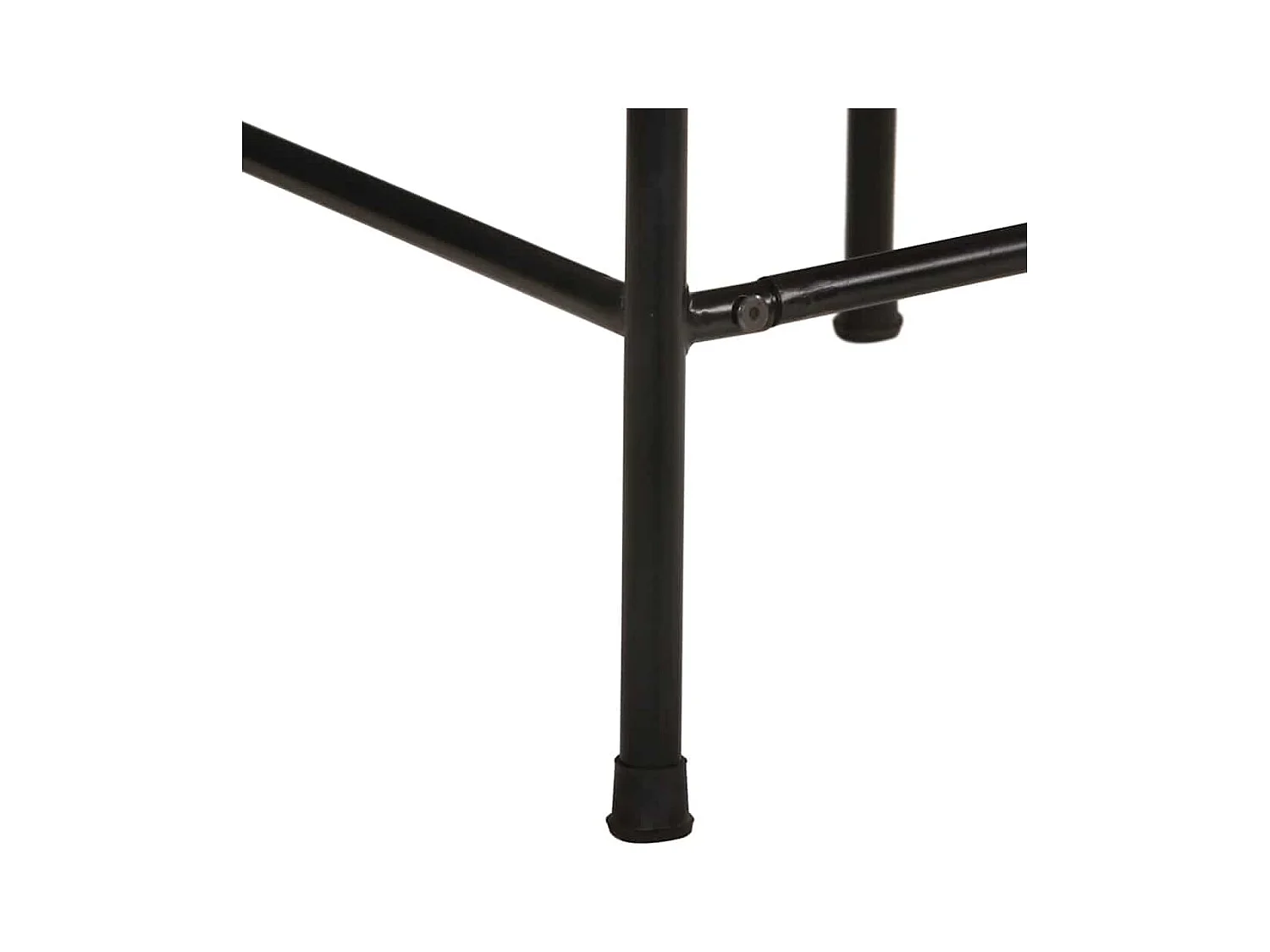 Tabourets de bar lot de 4 bois massif manguier brut