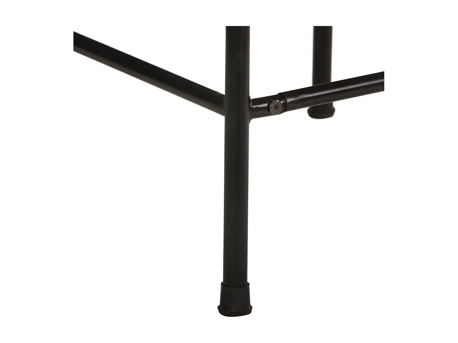 Tabourets de bar lot de 4 bois massif manguier brut