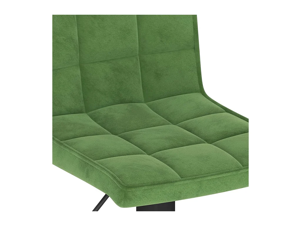 Tabouret de bar Vert foncé Velours