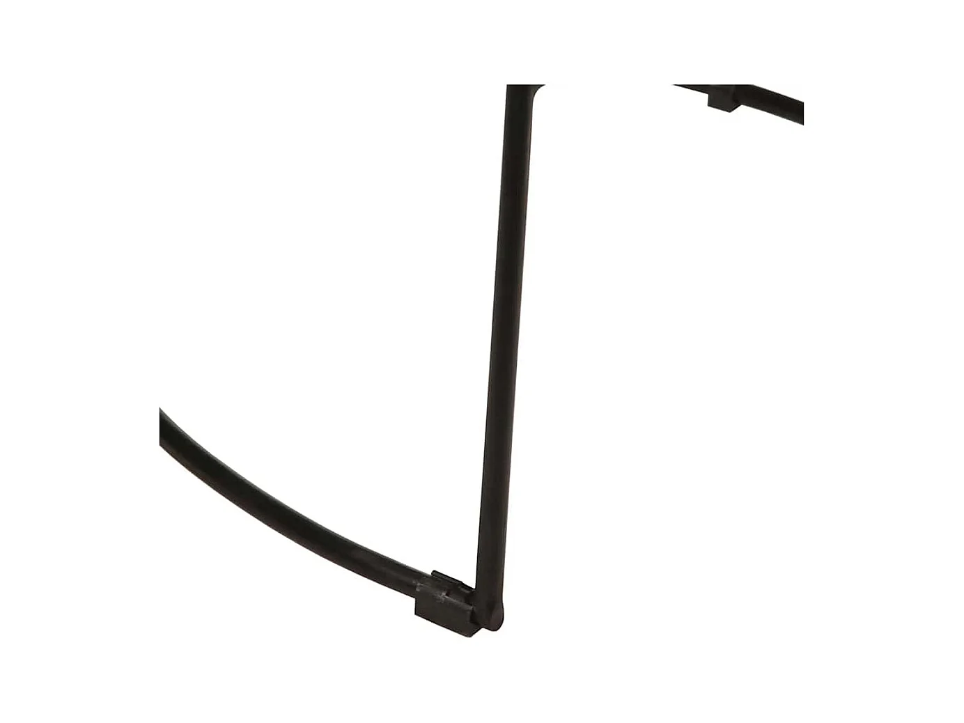 Tabourets de bar lot de 2 49x43x103 cm bois de manguier massif