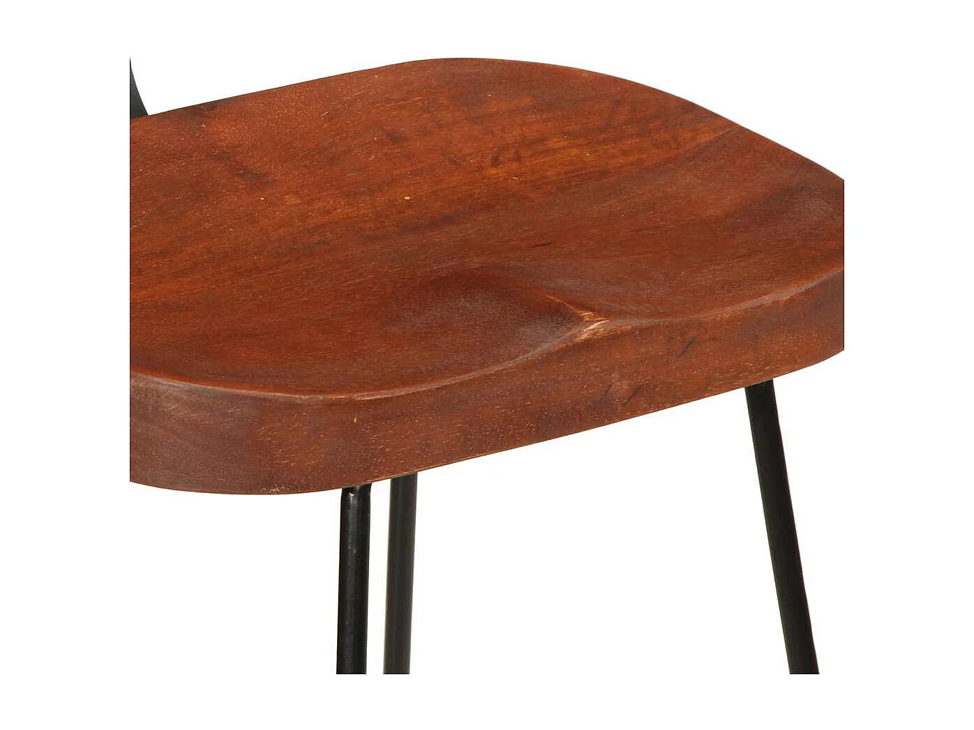 Barhocker 2 Stk. 49x43x103 cm Mango Massivholz