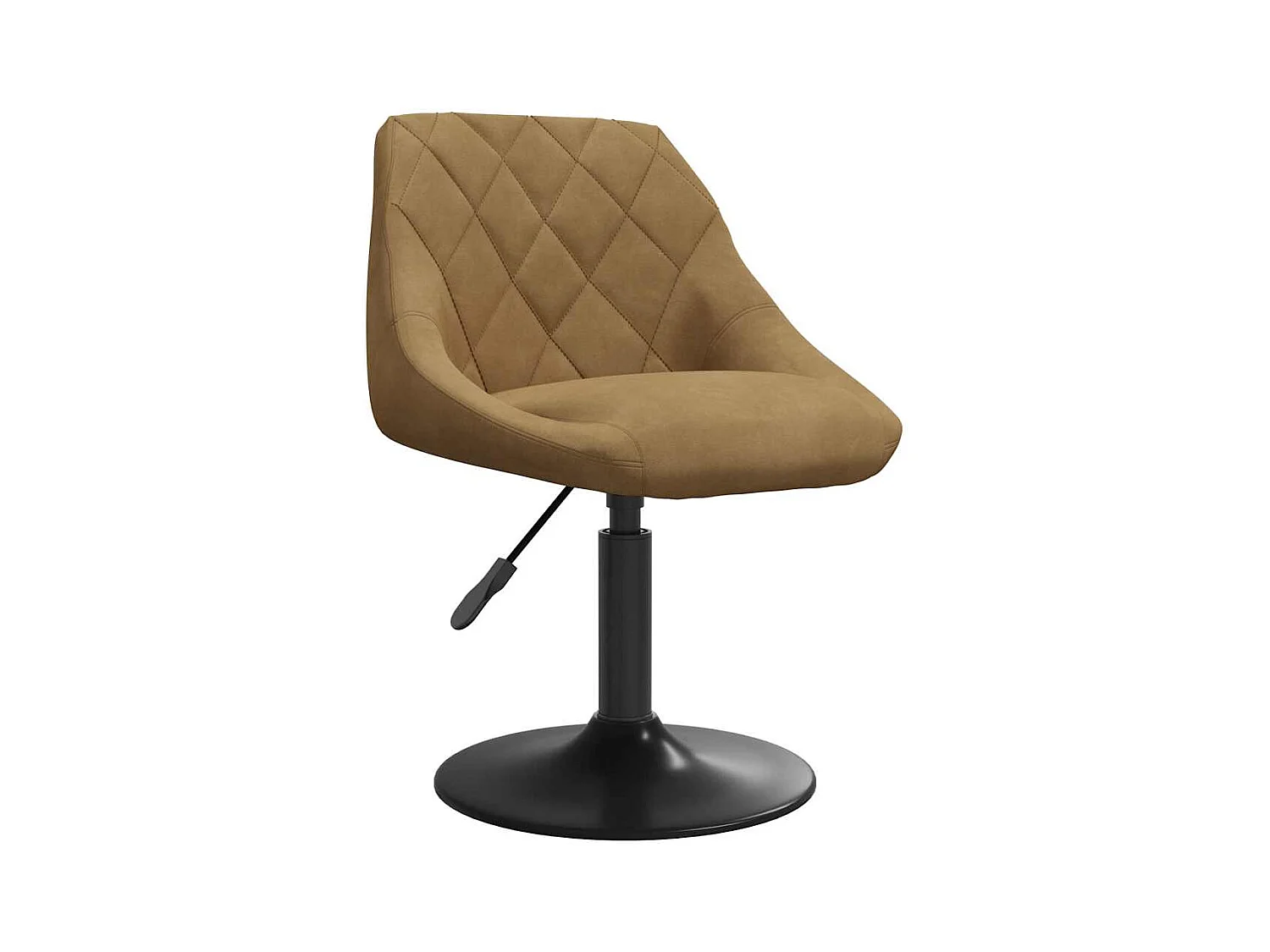 Tabouret de bar Marron Velours