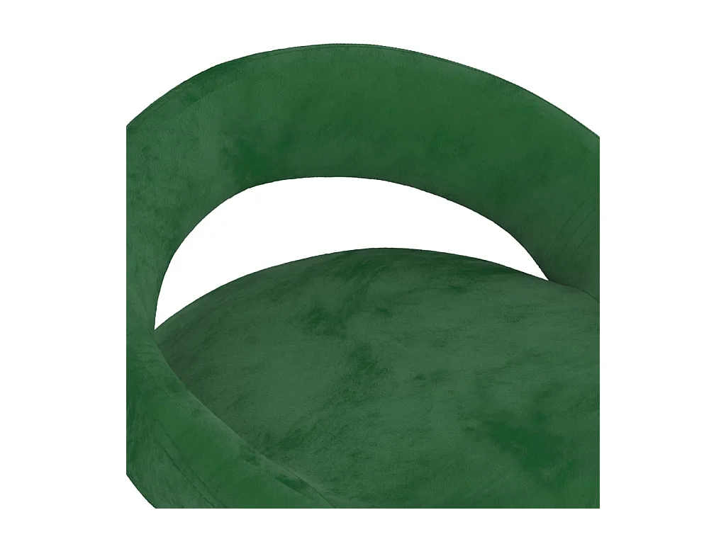 Bancos de bar 2 pcs veludo verde-escuro