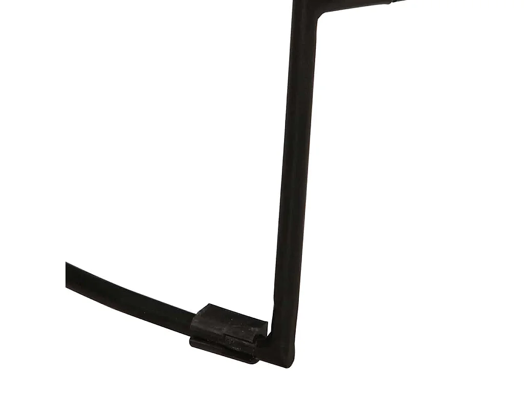 Barkrukken 2 st 49x43x79 cm massief mangohout