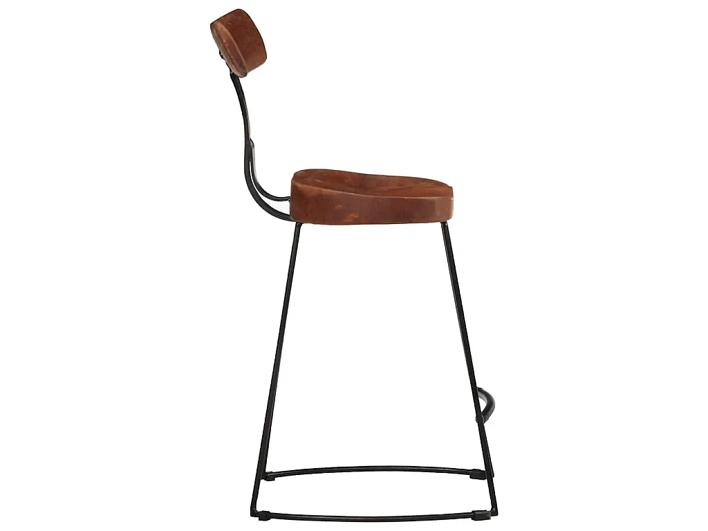 Barhocker 2 Stk. 49x43x79 cm Mango Massivholz