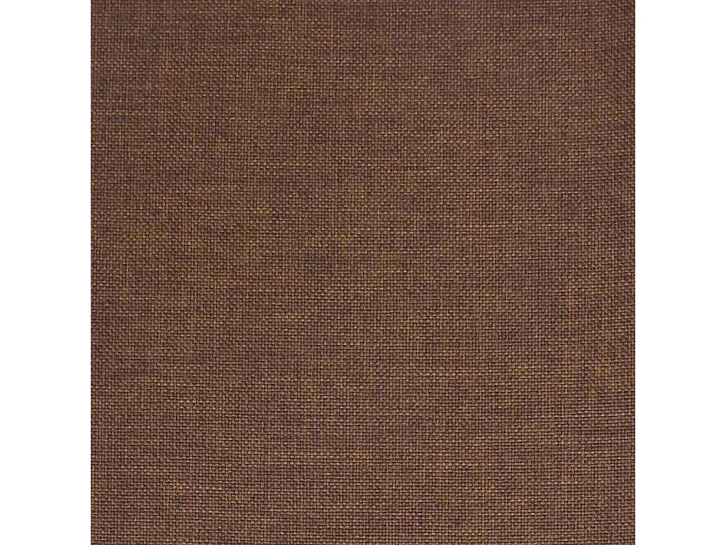 Tabourets de bar lot de 2 marron tissu