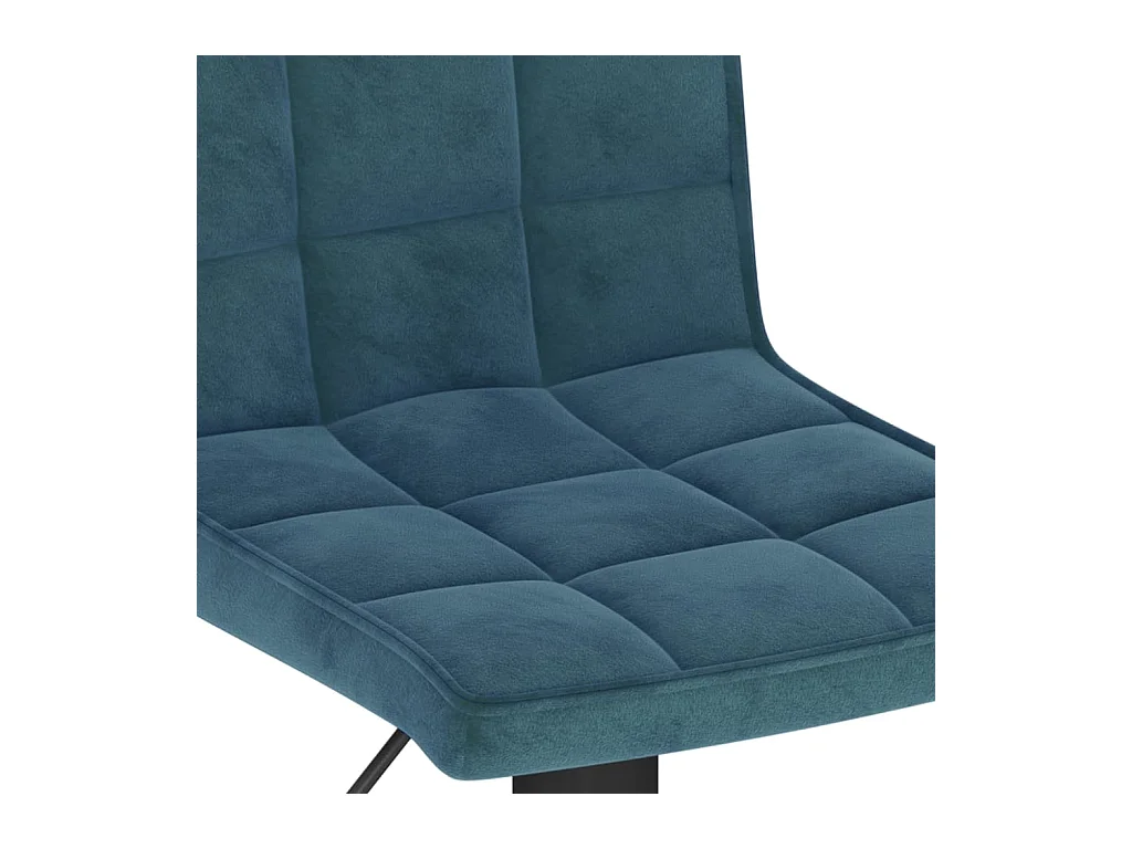 Tabouret de bar Bleu Velours