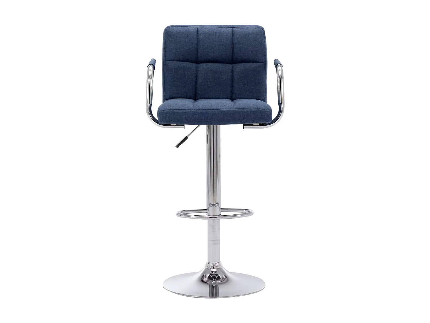 Barhocker Blau Stoff