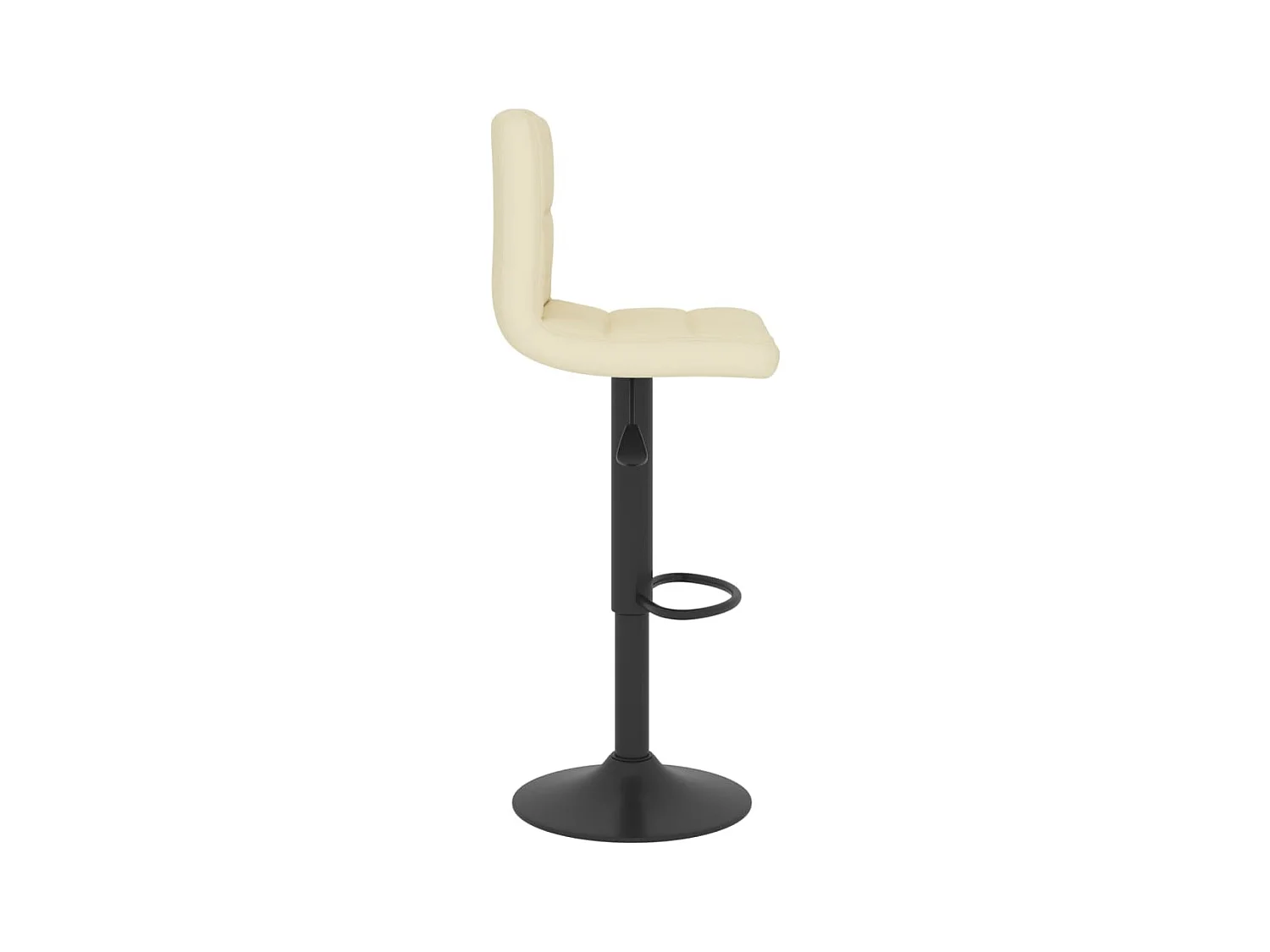 Tabouret de bar Crème Tissu