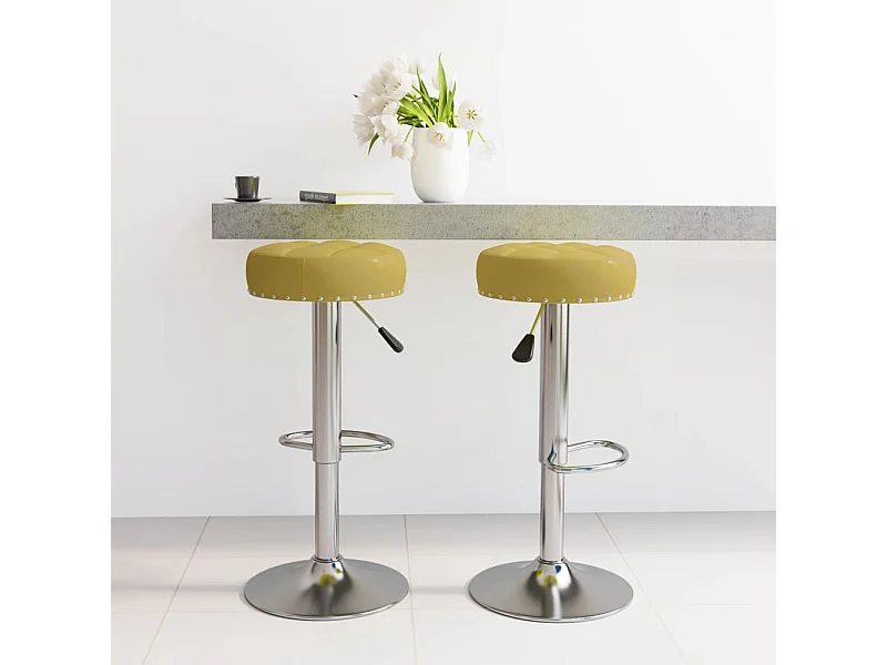 Barkrukken 2 st stof groen