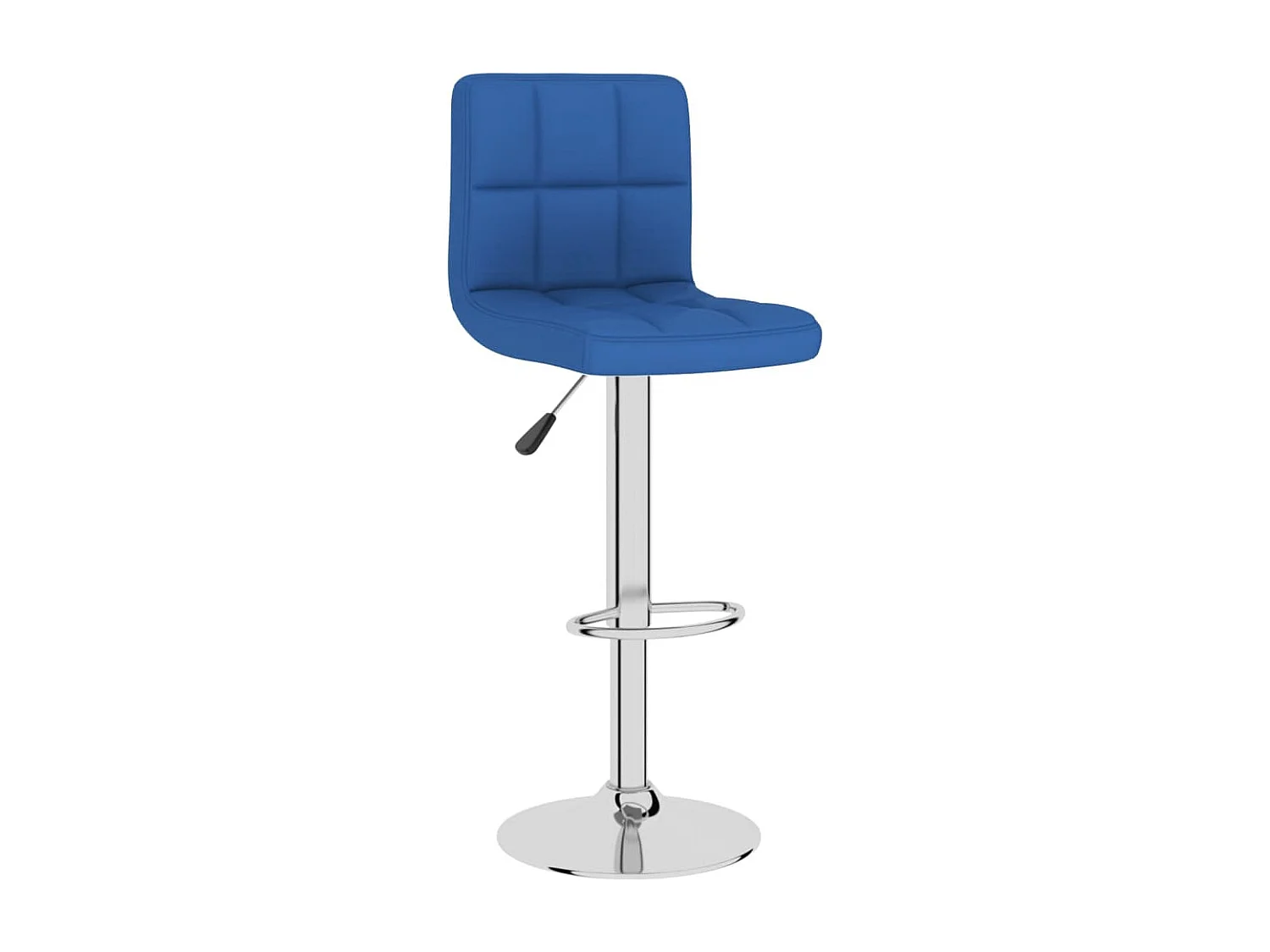 Tabouret de bar Bleu Tissu