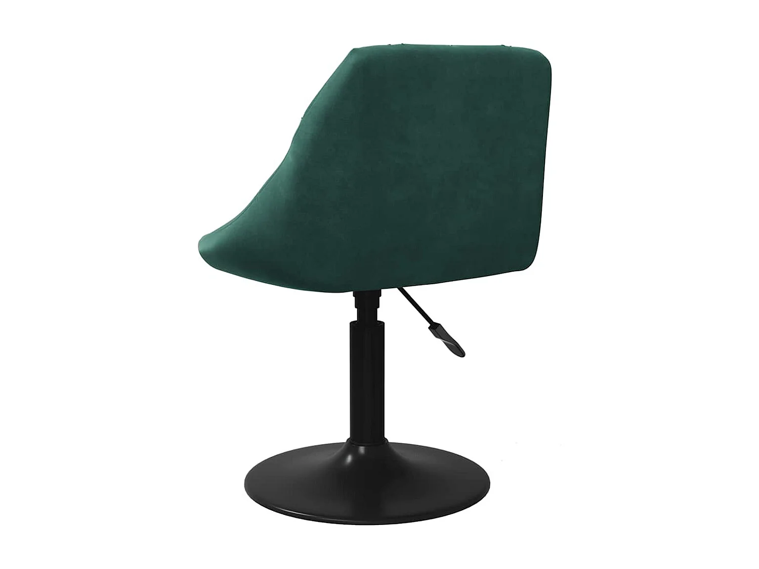 Tabouret de bar Vert foncé Velours