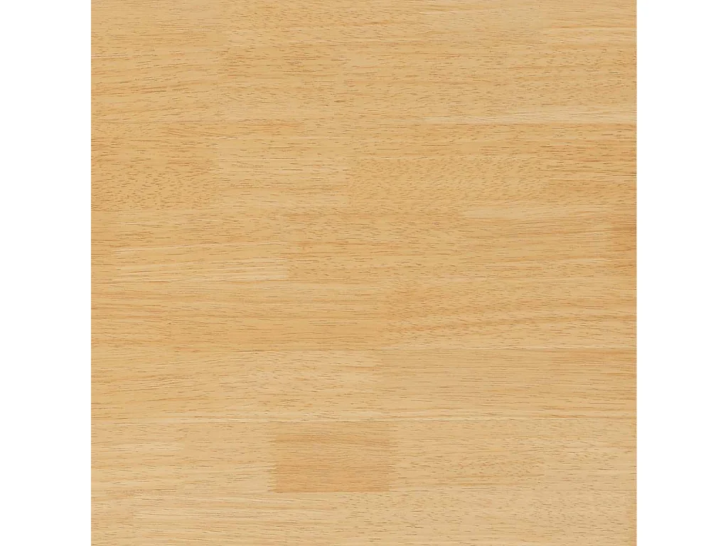 Barstühle 2 Stk. Weiß Massivholz Gummibaum