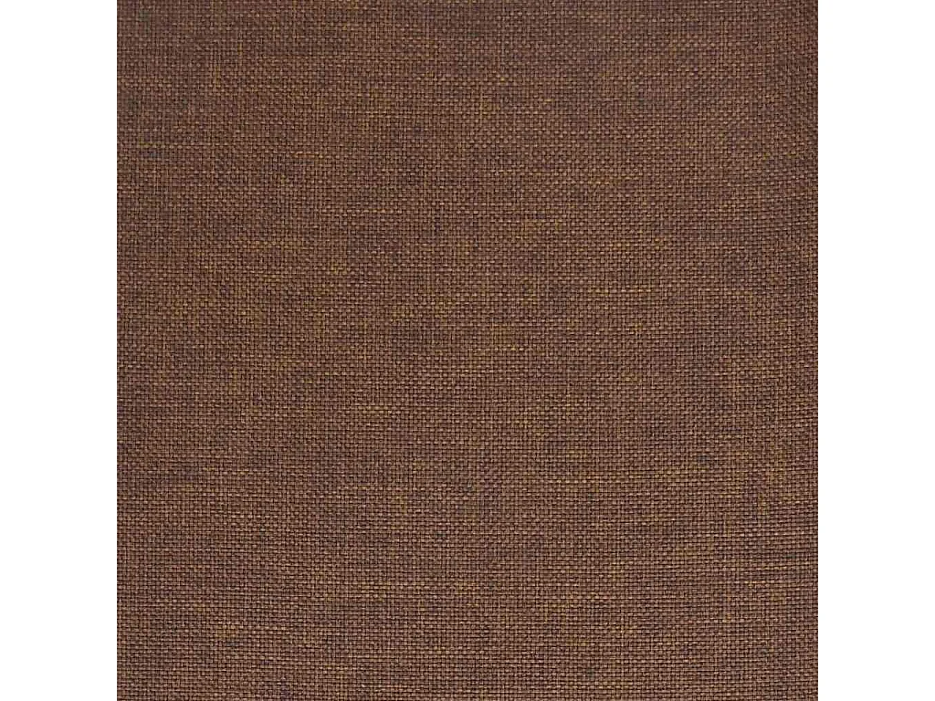 Tabourets de bar lot de 2 marron tissu