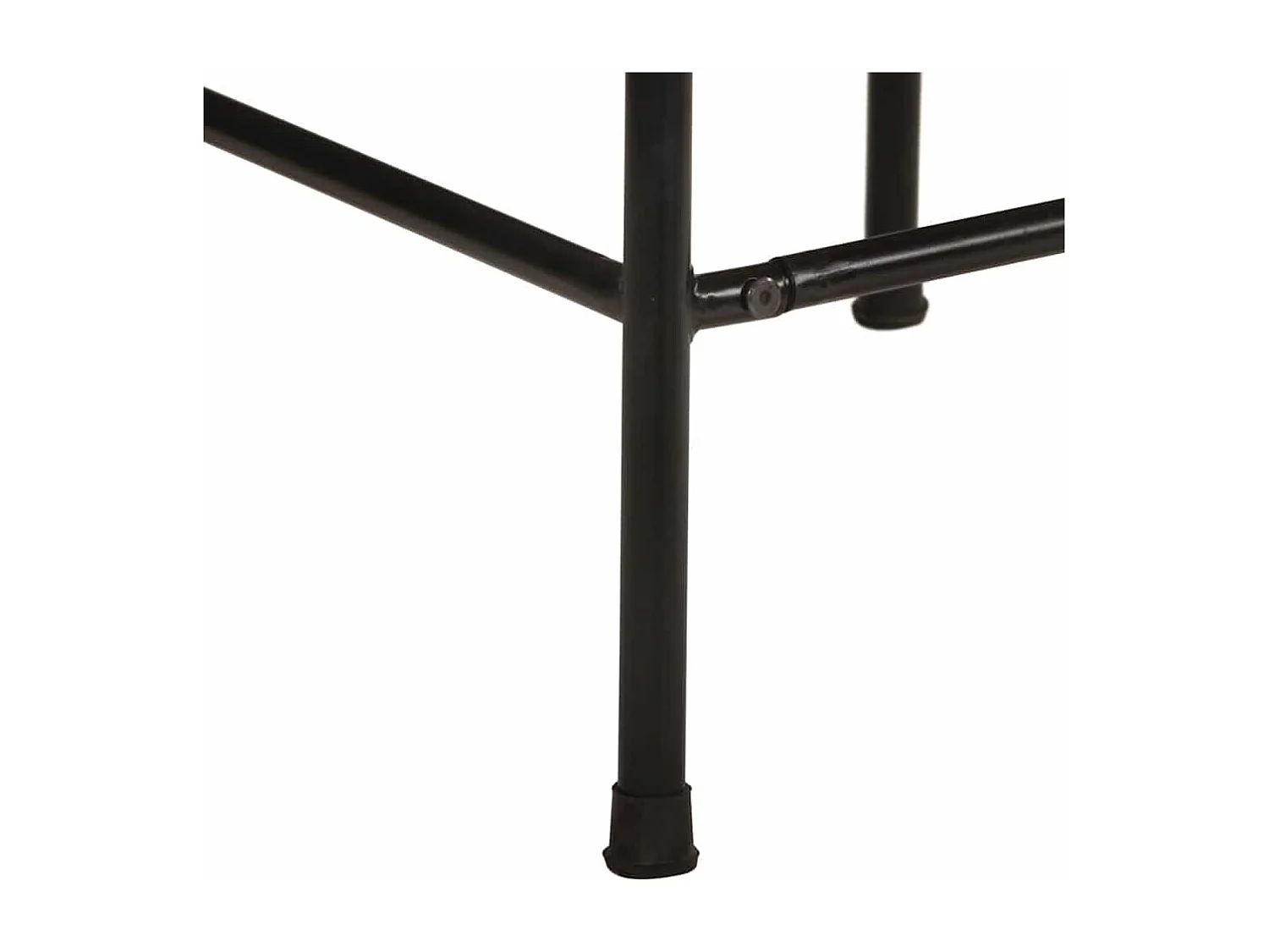 Tabourets de bar lot de 2 pcs bois massif manguier brut