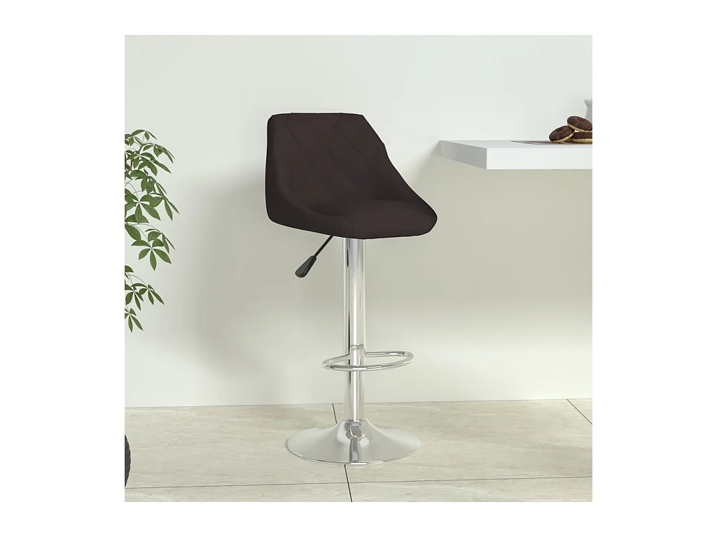 Tabouret de bar Noir Similicuir