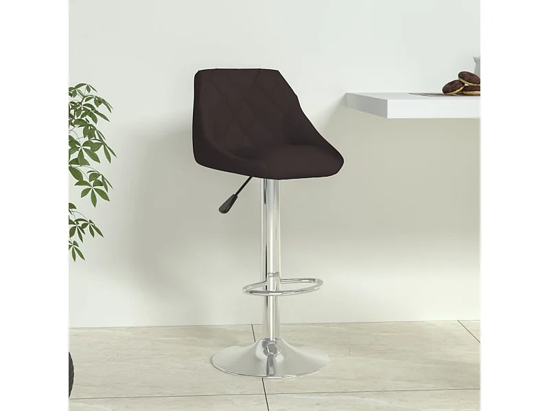 Tabouret de bar Noir Similicuir