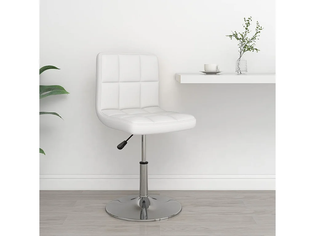 Tabouret de bar Blanc Similicuir