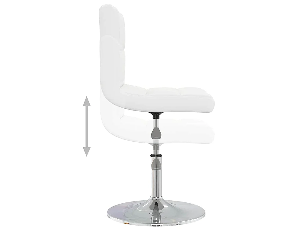 Tabouret de bar Blanc Similicuir