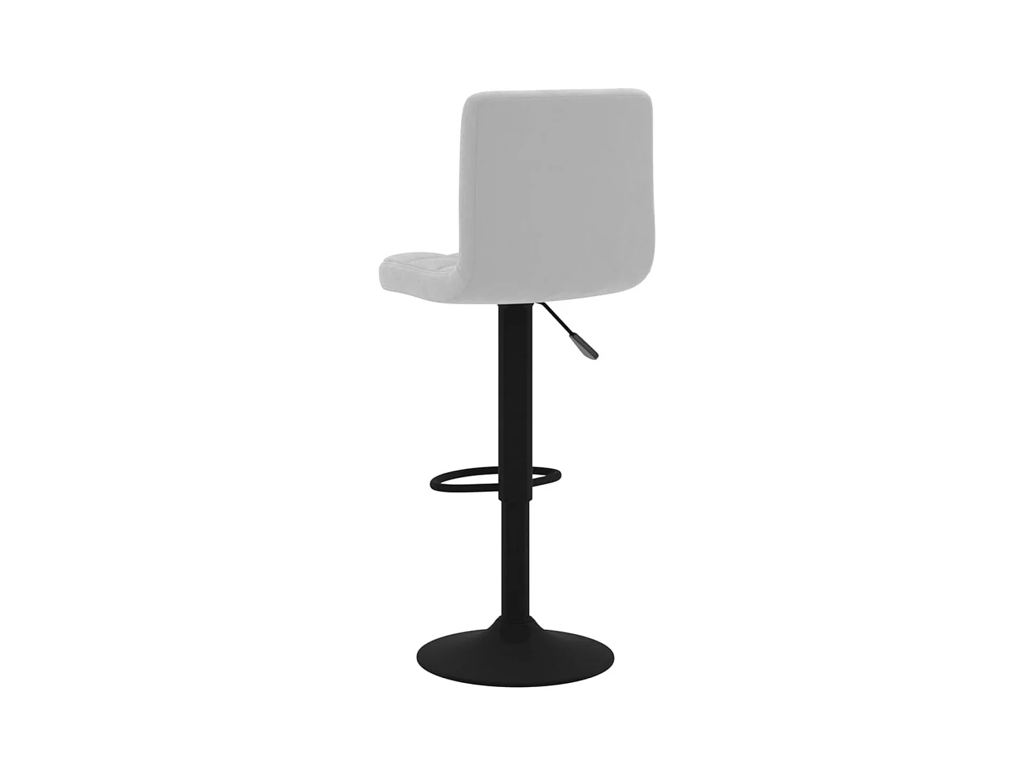 Tabouret de bar Gris clair Velours
