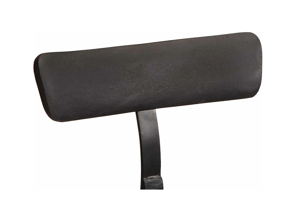 Barhocker 2 Stk. Schwarz 49x43x88 cm Mango Massivholz