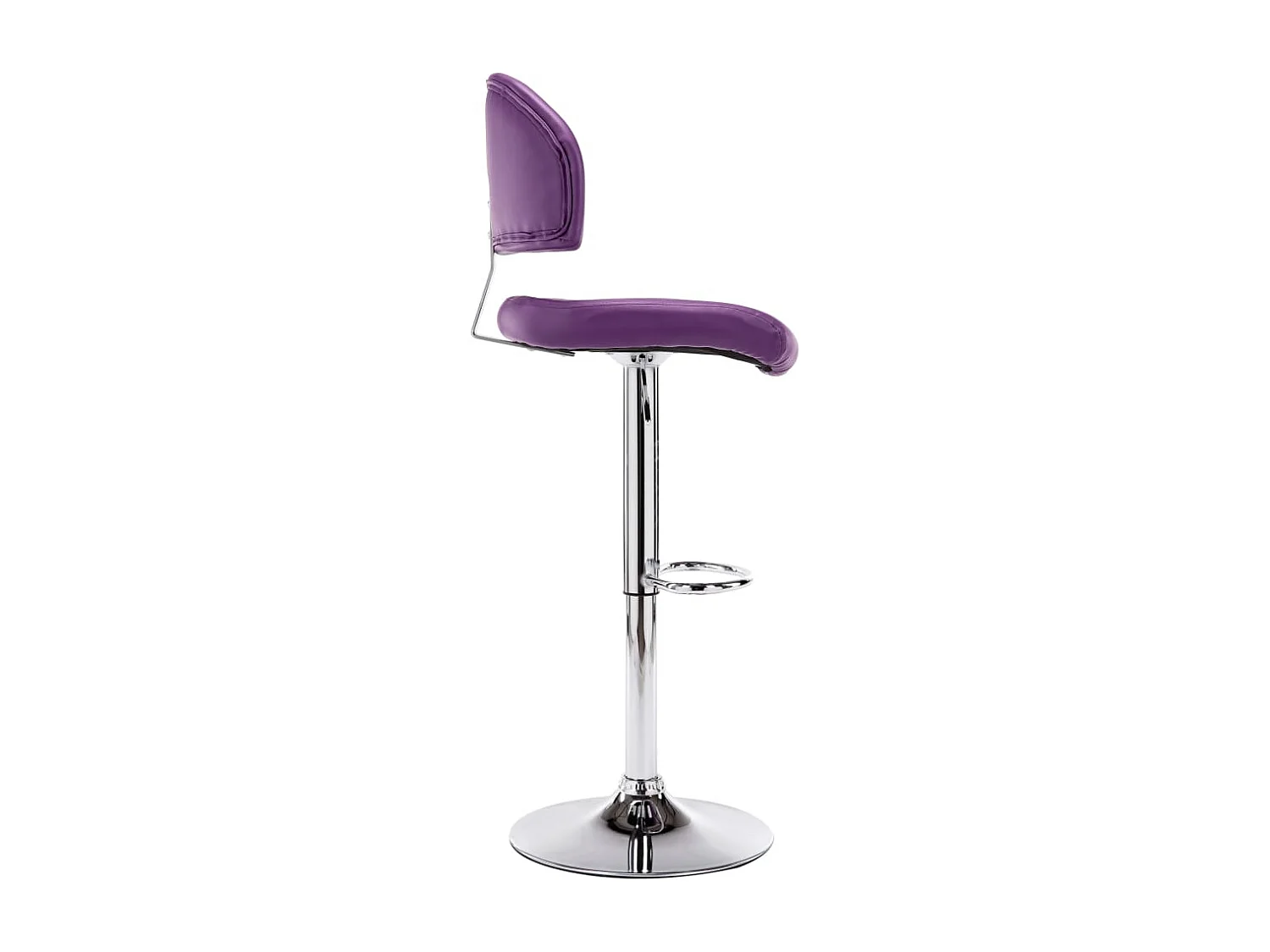 Tabouret de bar Violet Similicuir