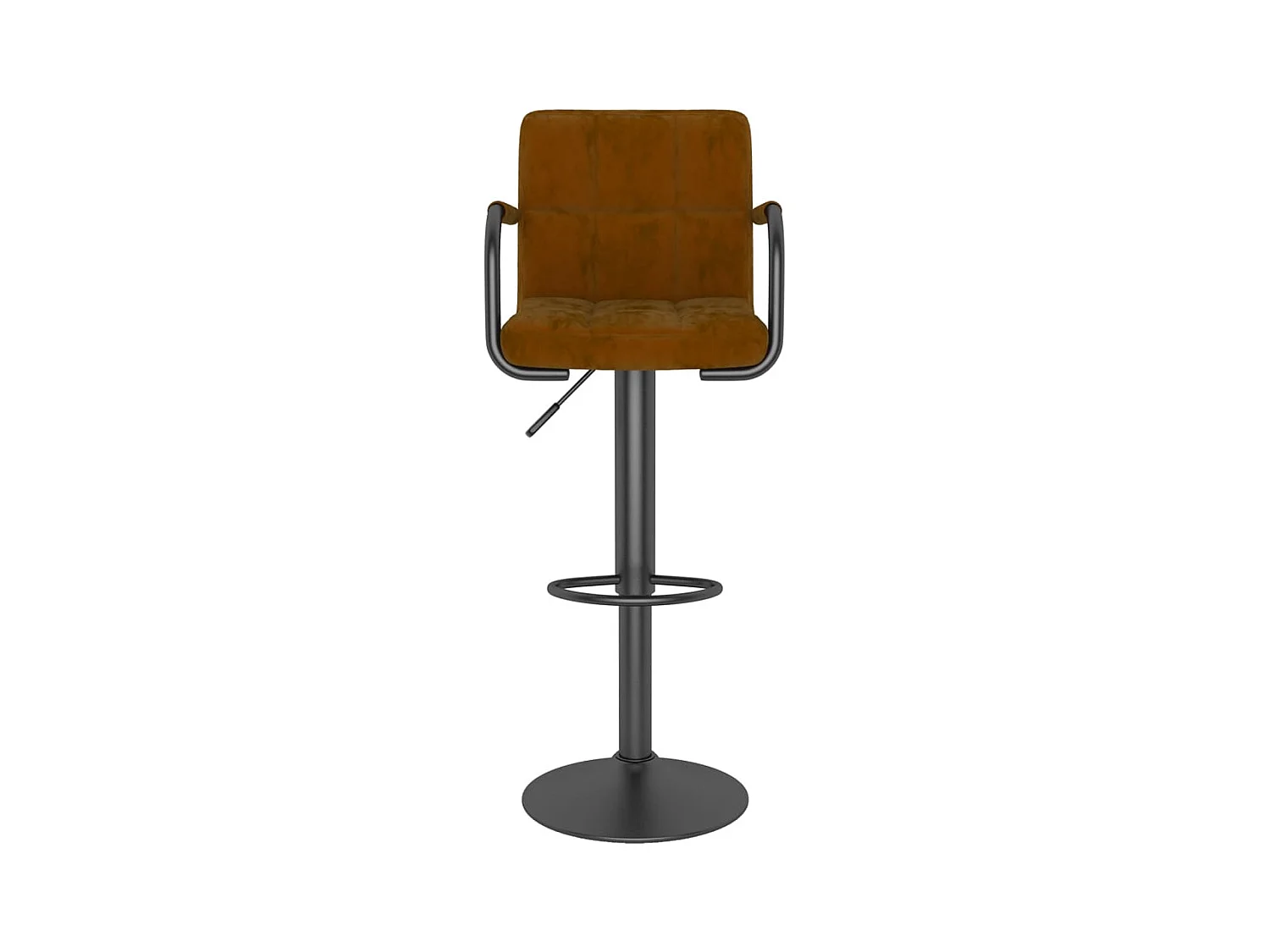 Tabouret de bar Marron Velours