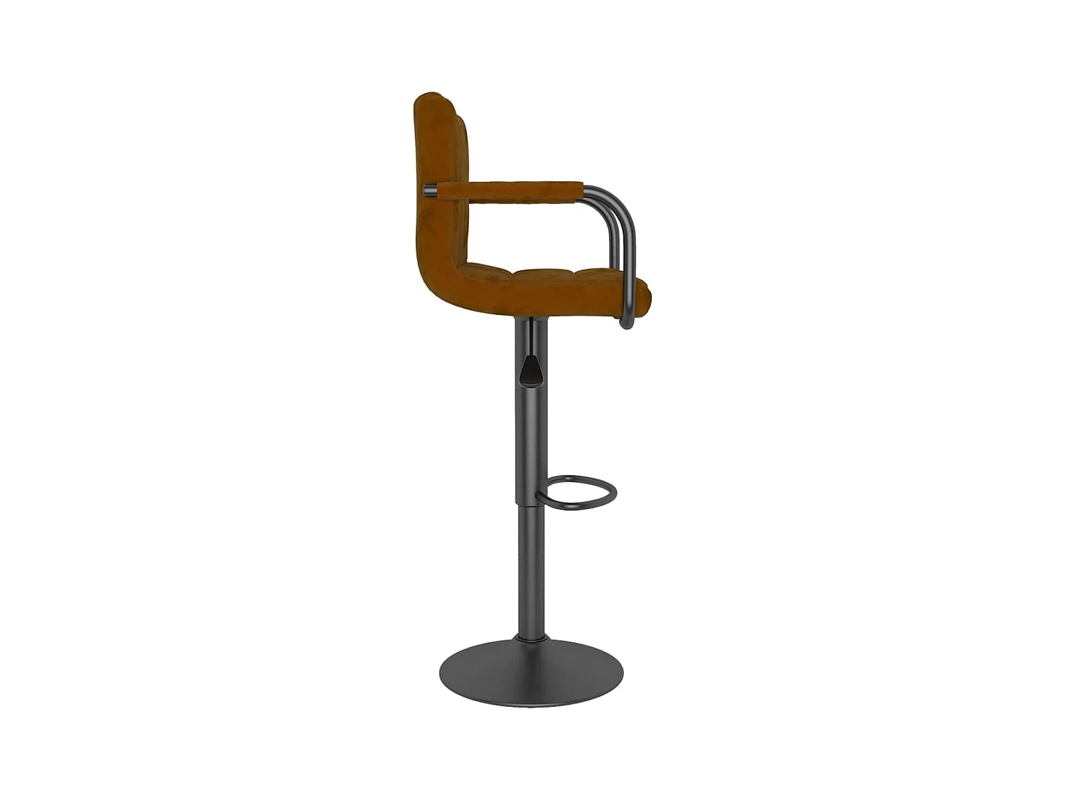 Tabouret de bar Marron Velours