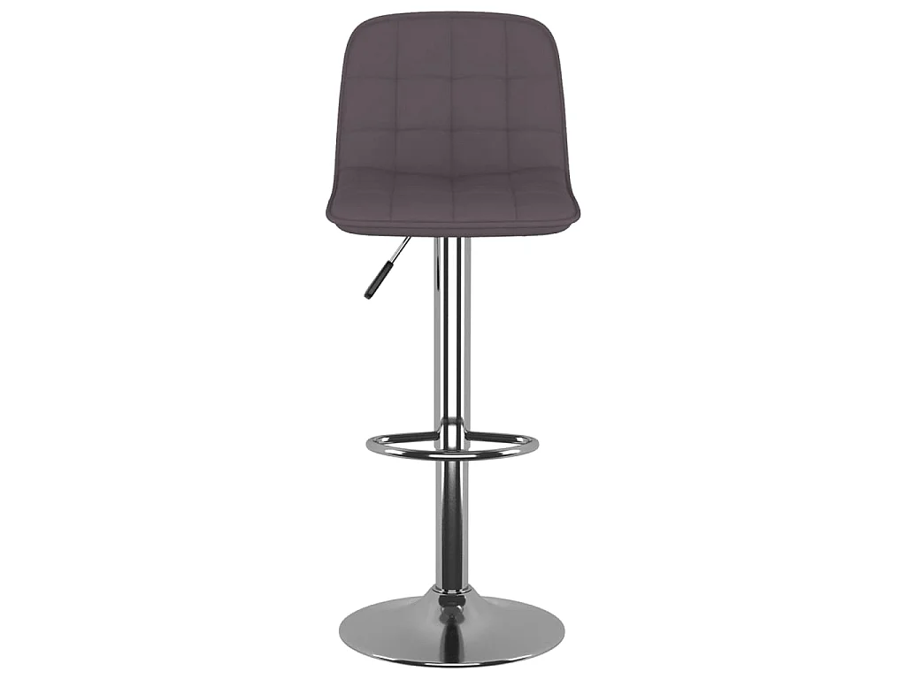 Barhocker 2 Stk. Taupe Stoff