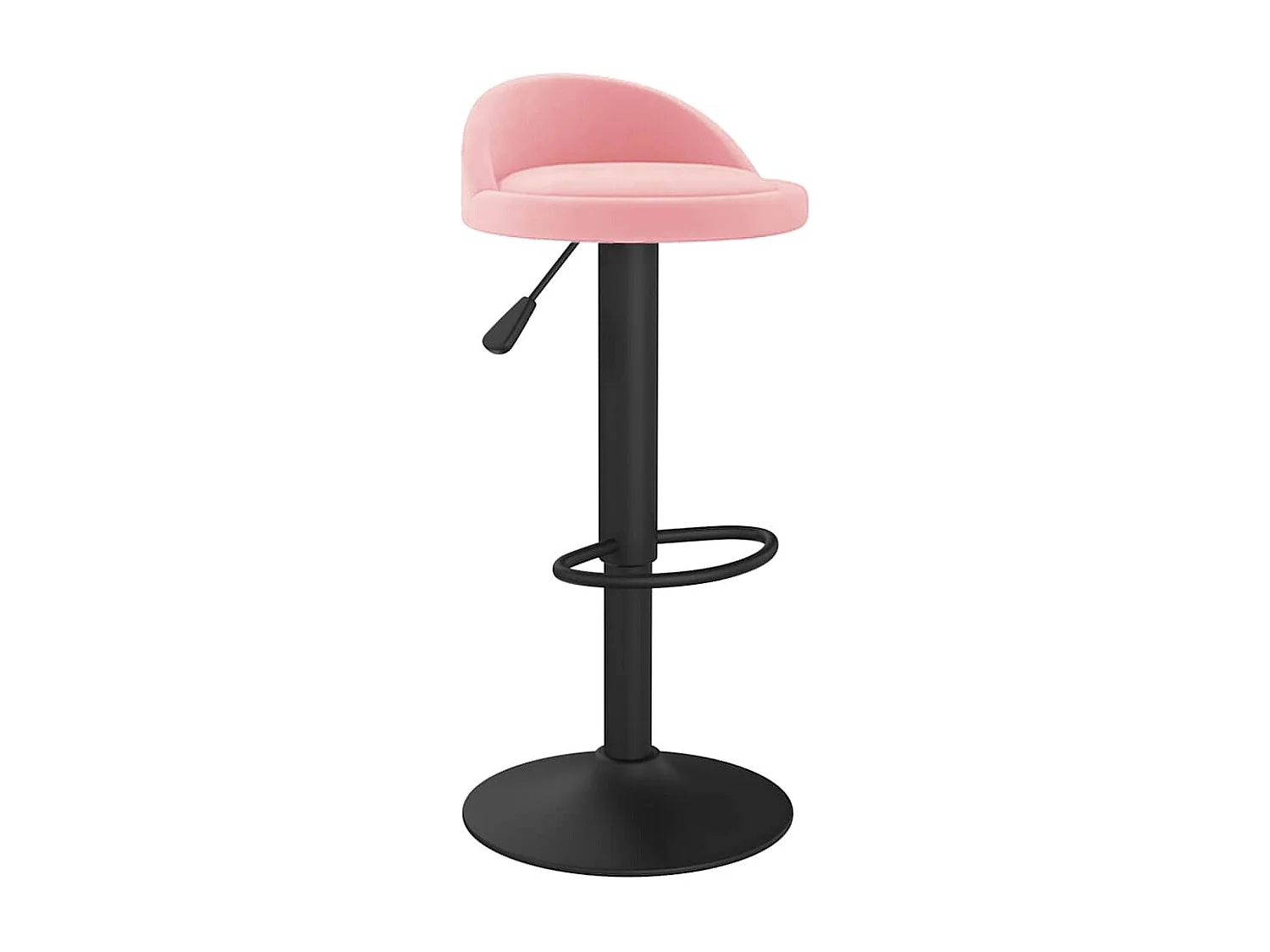 Tabouret de bar Rose Velours