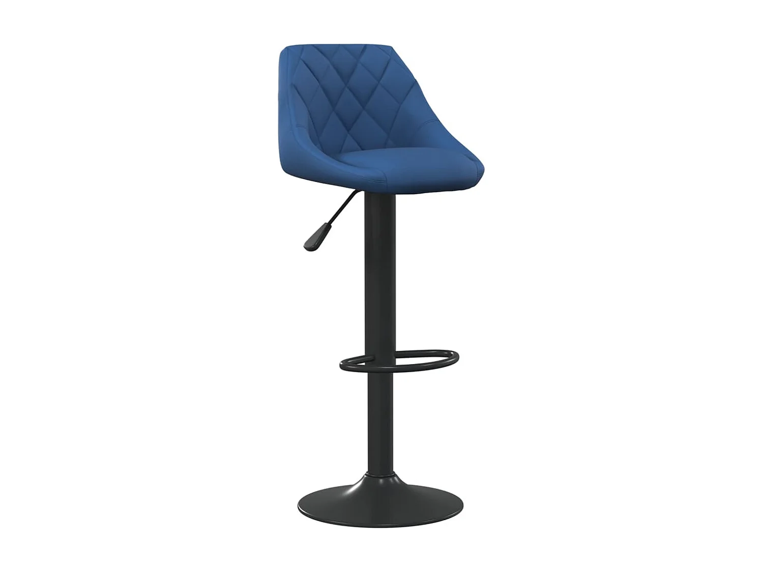 Tabouret de bar Bleu Velours