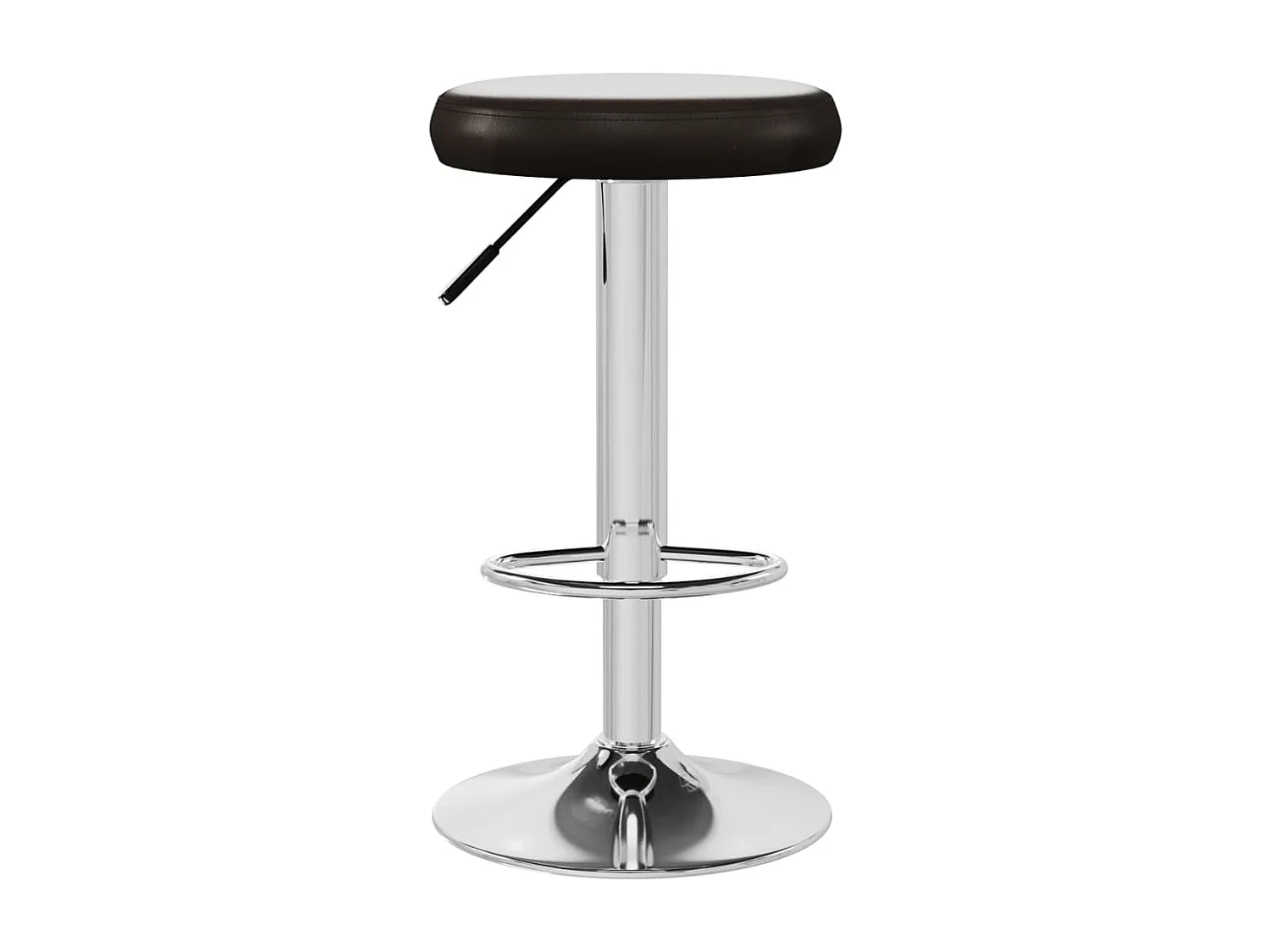 Barhocker 2 Stk. Braun Kunstleder