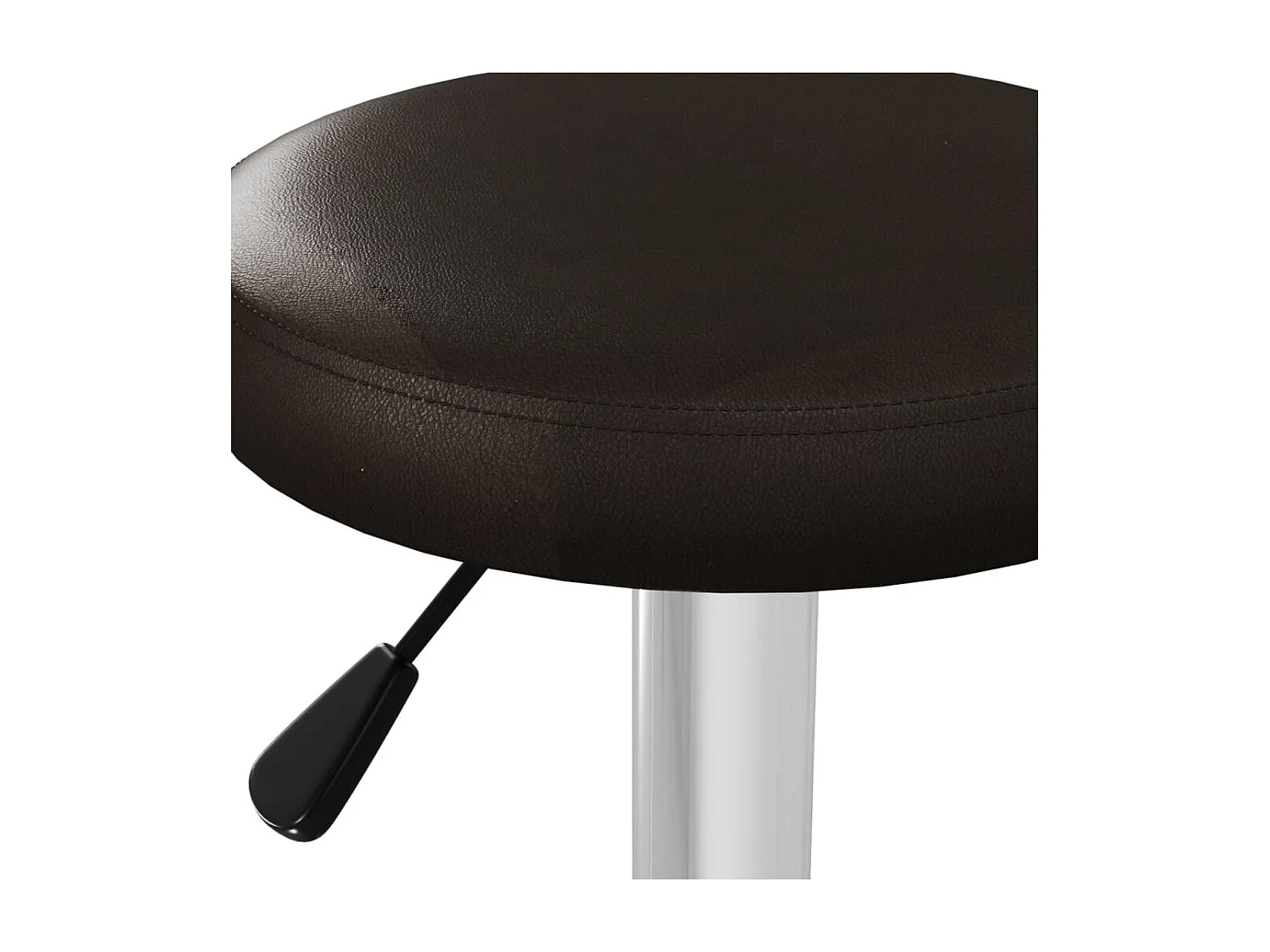 Barhocker 2 Stk. Braun Kunstleder