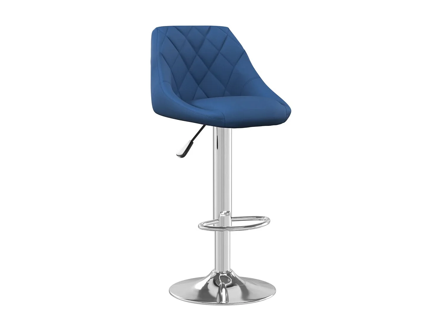 Tabouret de bar Bleu Velours