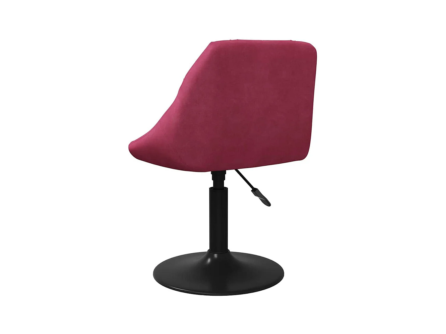 Tabouret de bar Rouge bordeaux Velours